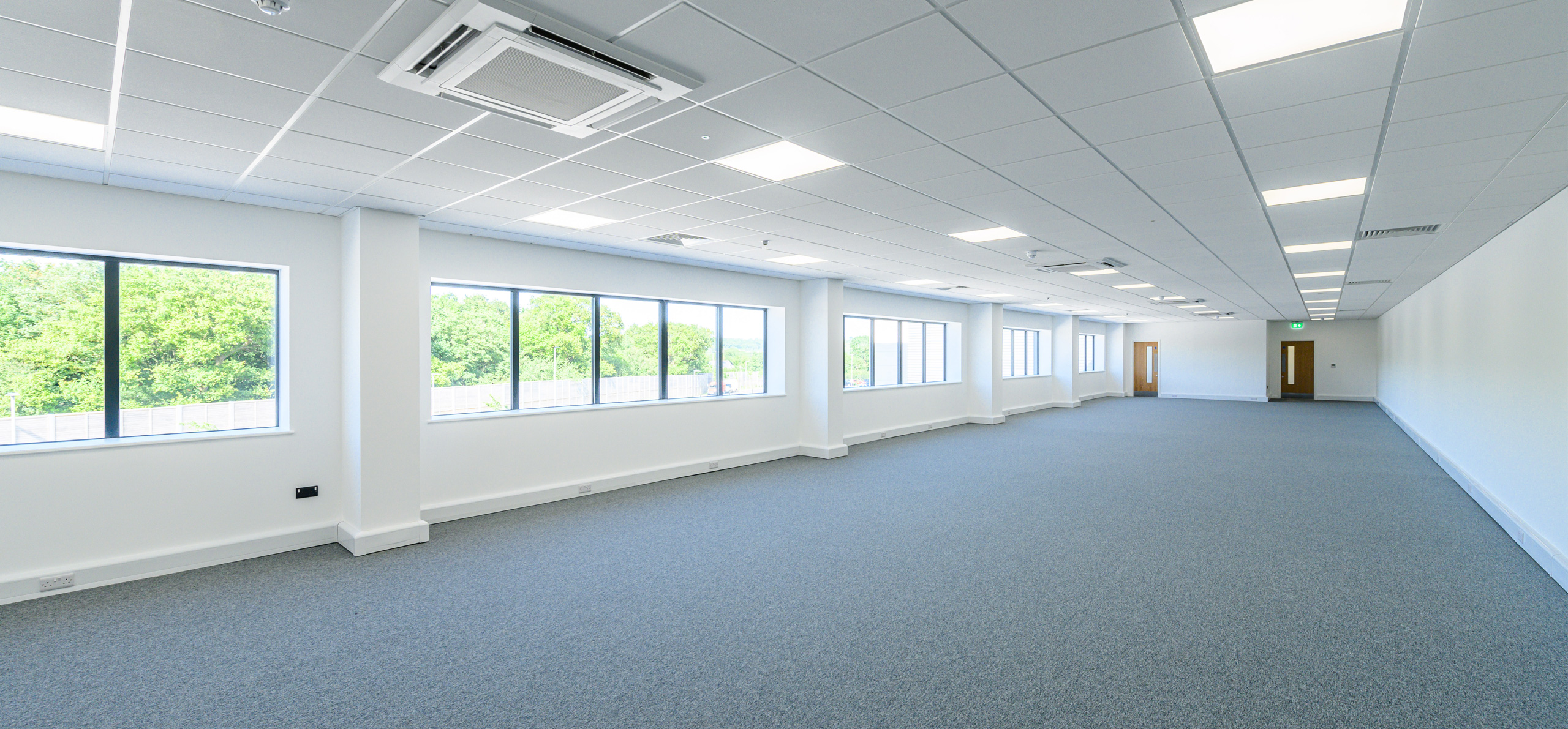 Fitted first floor office space